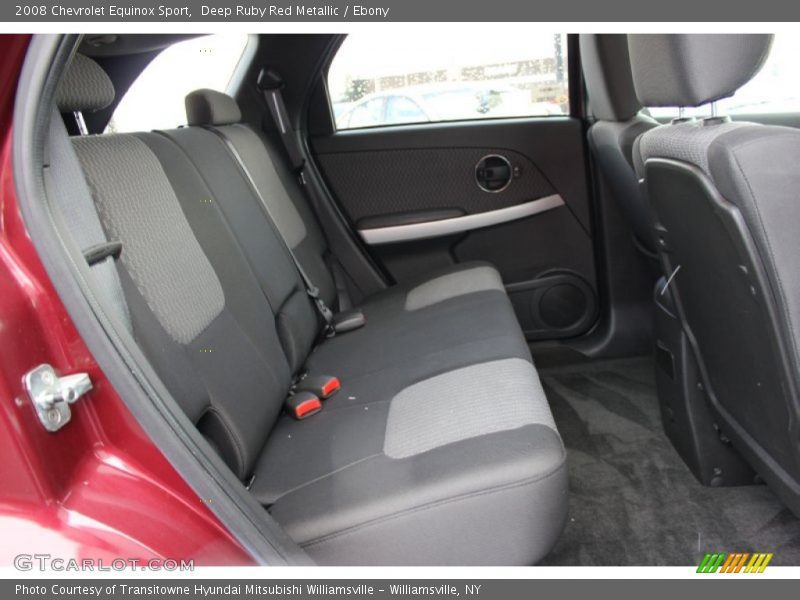 Deep Ruby Red Metallic / Ebony 2008 Chevrolet Equinox Sport