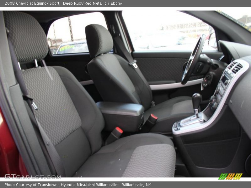 Deep Ruby Red Metallic / Ebony 2008 Chevrolet Equinox Sport