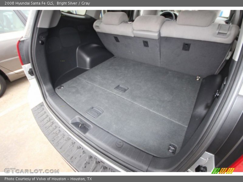 Bright Silver / Gray 2008 Hyundai Santa Fe GLS
