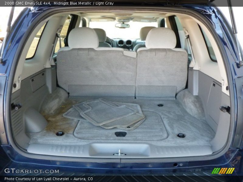 Midnight Blue Metallic / Light Gray 2008 GMC Envoy SLE 4x4