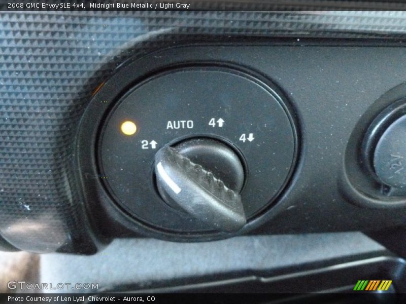 Midnight Blue Metallic / Light Gray 2008 GMC Envoy SLE 4x4