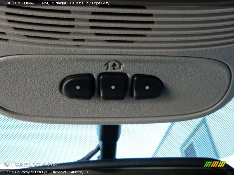 Midnight Blue Metallic / Light Gray 2008 GMC Envoy SLE 4x4