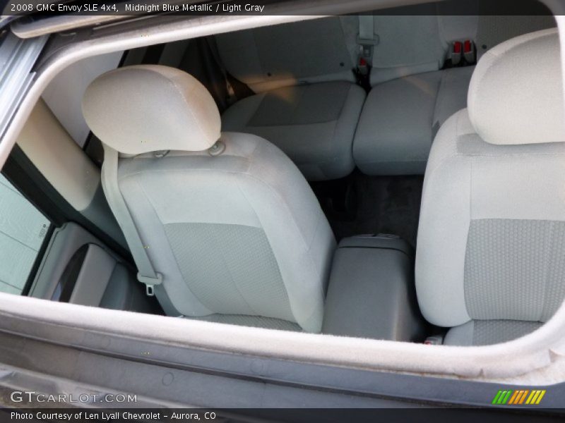 Midnight Blue Metallic / Light Gray 2008 GMC Envoy SLE 4x4
