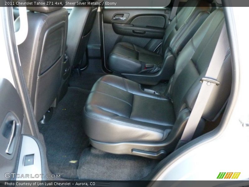 Sheer Silver Metallic / Ebony 2011 Chevrolet Tahoe Z71 4x4