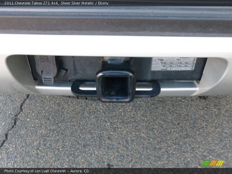 Sheer Silver Metallic / Ebony 2011 Chevrolet Tahoe Z71 4x4