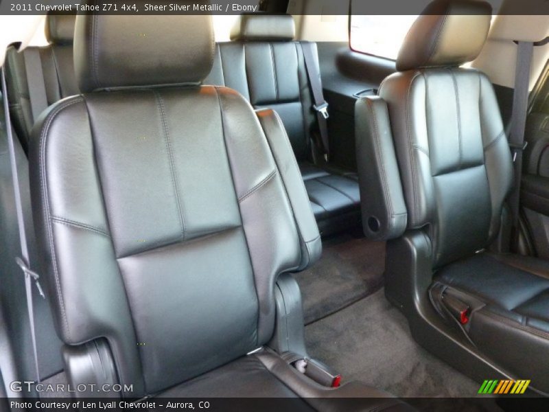 Sheer Silver Metallic / Ebony 2011 Chevrolet Tahoe Z71 4x4