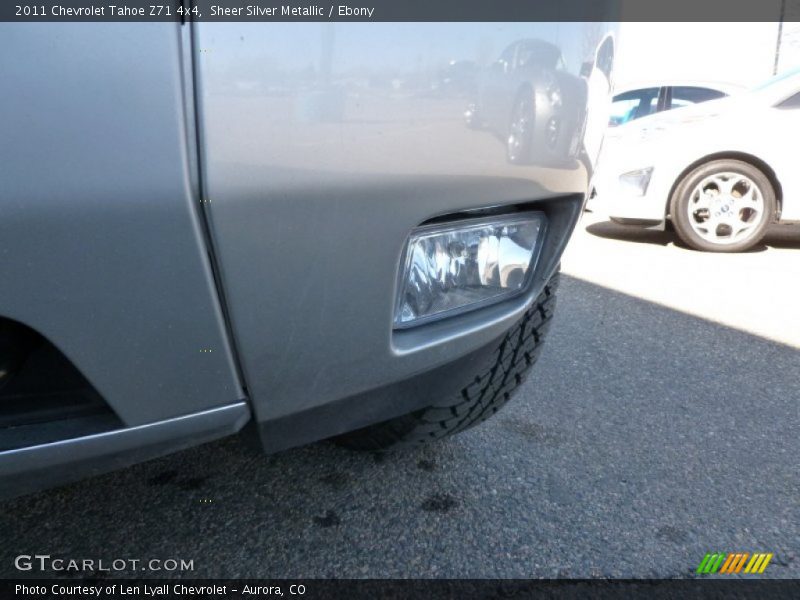 Sheer Silver Metallic / Ebony 2011 Chevrolet Tahoe Z71 4x4
