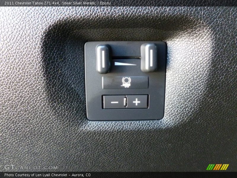 Sheer Silver Metallic / Ebony 2011 Chevrolet Tahoe Z71 4x4