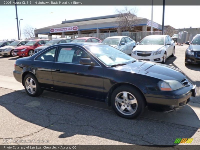 Nighthawk Black Metallic / Ebony 2003 Acura CL 3.2