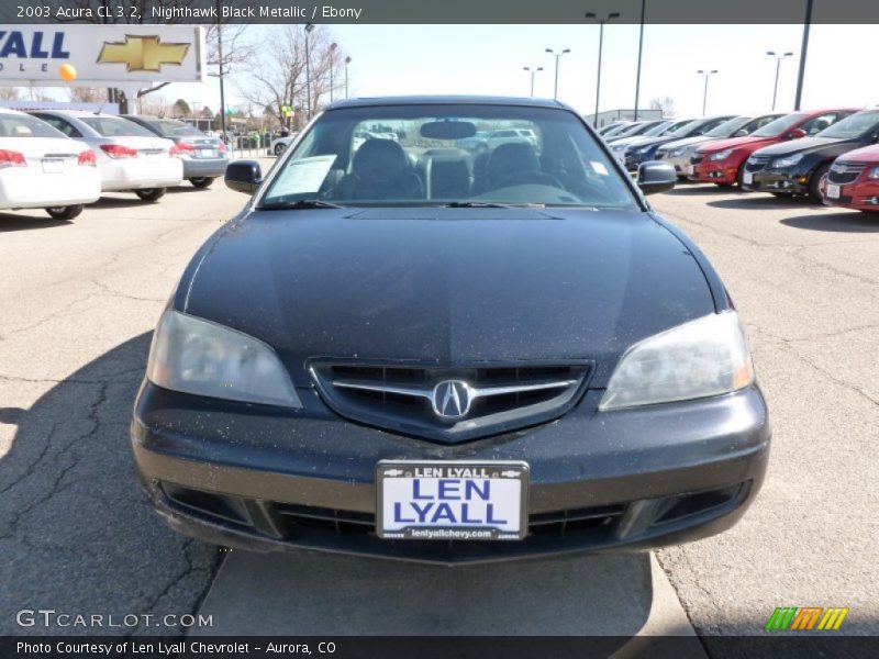 Nighthawk Black Metallic / Ebony 2003 Acura CL 3.2