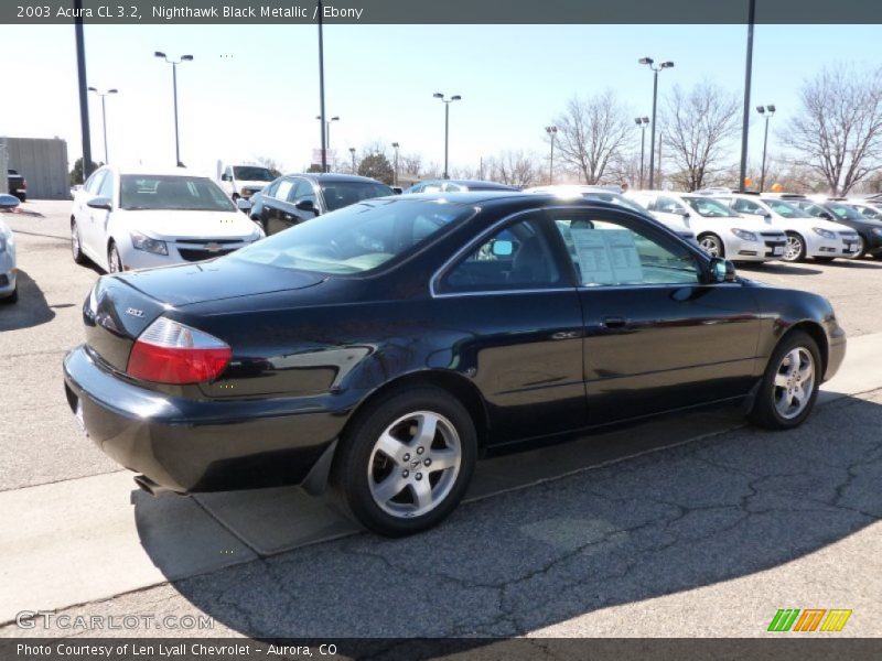 Nighthawk Black Metallic / Ebony 2003 Acura CL 3.2