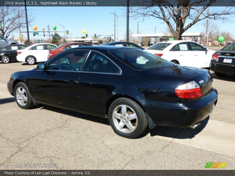 Nighthawk Black Metallic / Ebony 2003 Acura CL 3.2