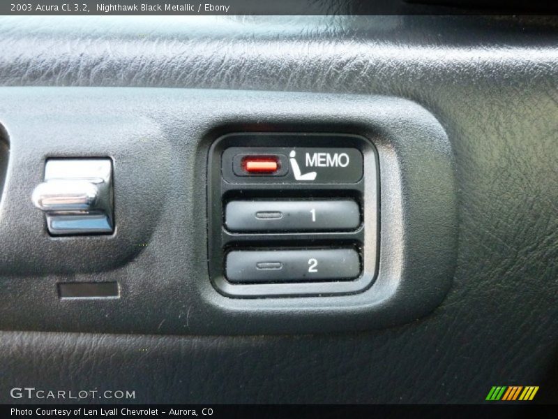 Nighthawk Black Metallic / Ebony 2003 Acura CL 3.2