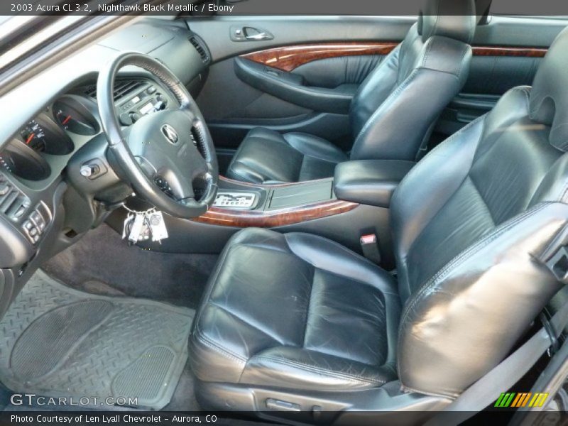 Nighthawk Black Metallic / Ebony 2003 Acura CL 3.2