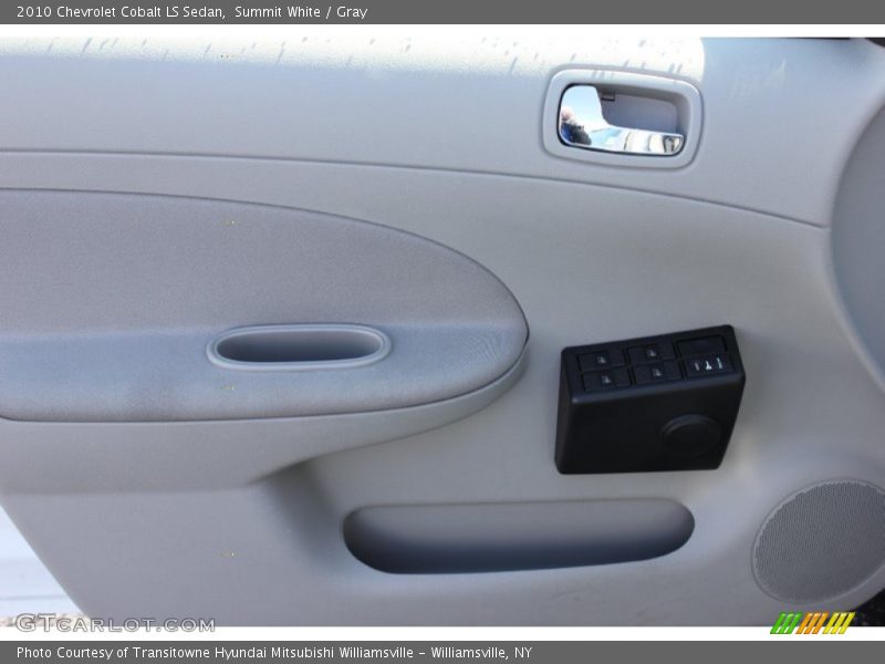 Summit White / Gray 2010 Chevrolet Cobalt LS Sedan