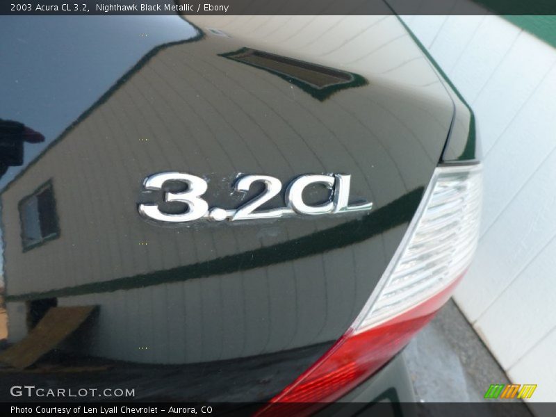 Nighthawk Black Metallic / Ebony 2003 Acura CL 3.2