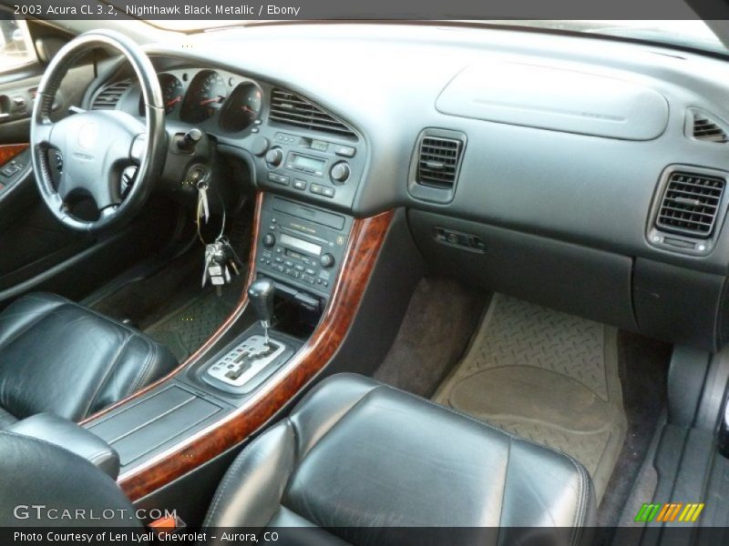 Nighthawk Black Metallic / Ebony 2003 Acura CL 3.2