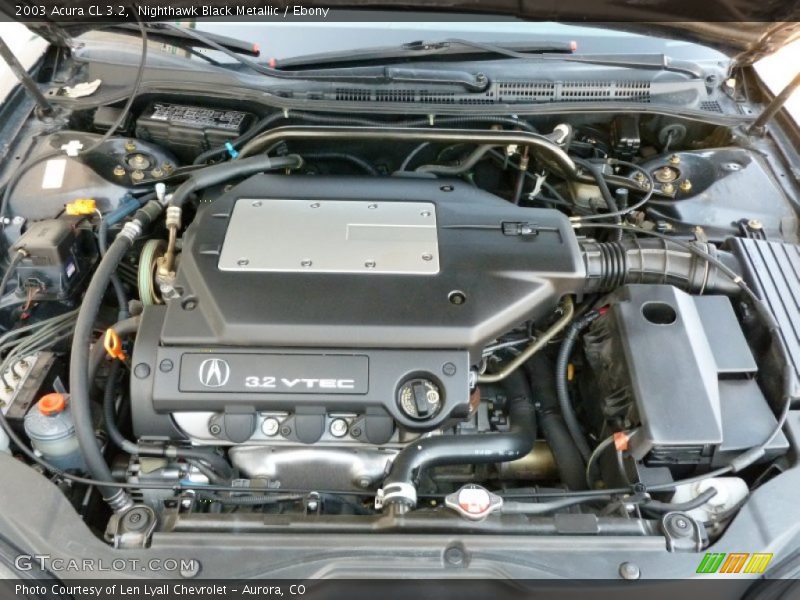 Nighthawk Black Metallic / Ebony 2003 Acura CL 3.2