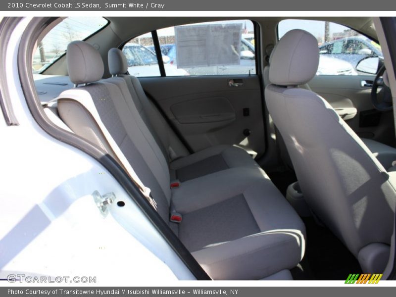 Summit White / Gray 2010 Chevrolet Cobalt LS Sedan