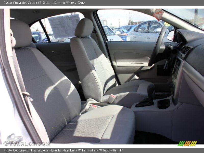 Summit White / Gray 2010 Chevrolet Cobalt LS Sedan