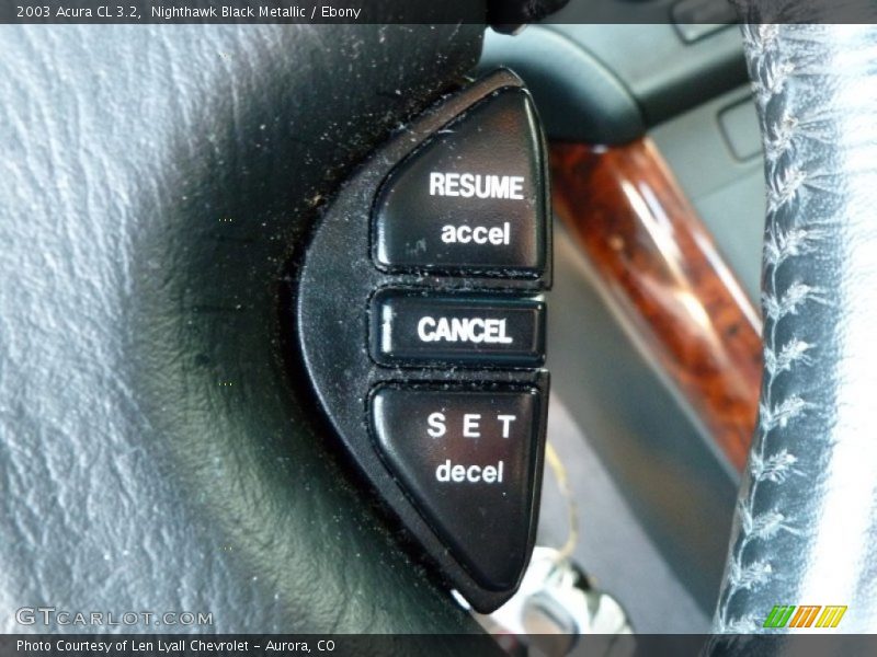 Nighthawk Black Metallic / Ebony 2003 Acura CL 3.2