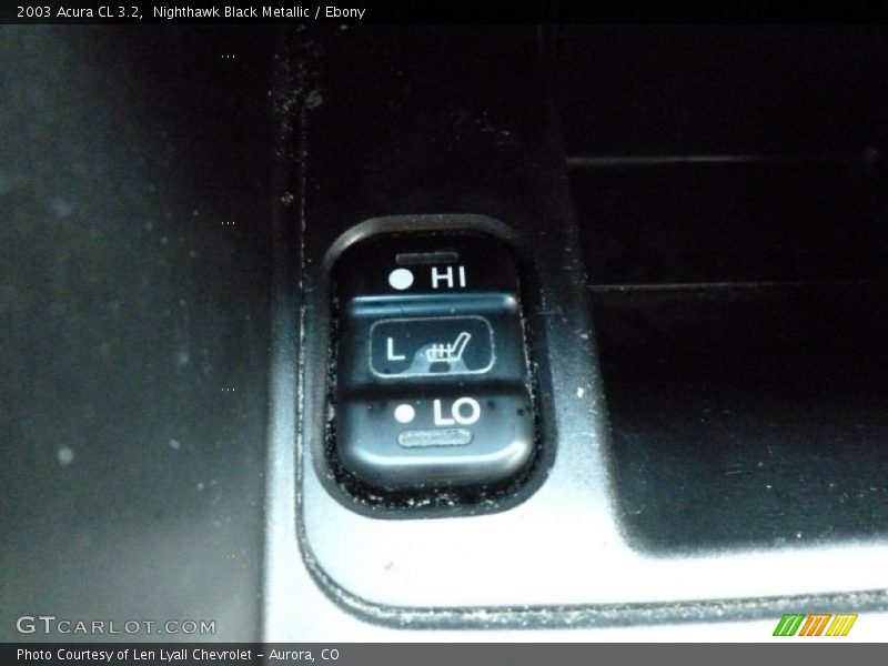 Nighthawk Black Metallic / Ebony 2003 Acura CL 3.2