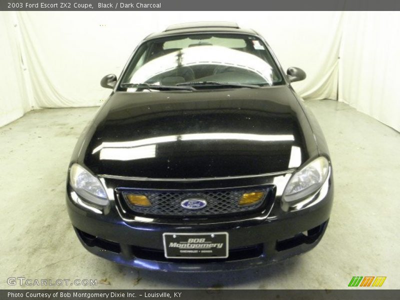 Black / Dark Charcoal 2003 Ford Escort ZX2 Coupe