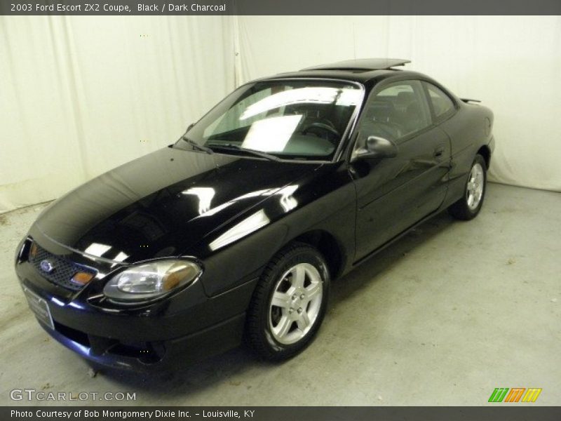 Black / Dark Charcoal 2003 Ford Escort ZX2 Coupe