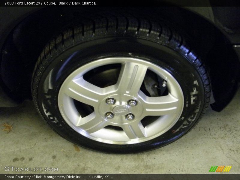Black / Dark Charcoal 2003 Ford Escort ZX2 Coupe