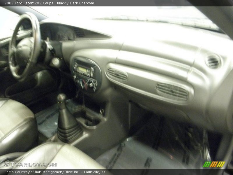 Black / Dark Charcoal 2003 Ford Escort ZX2 Coupe