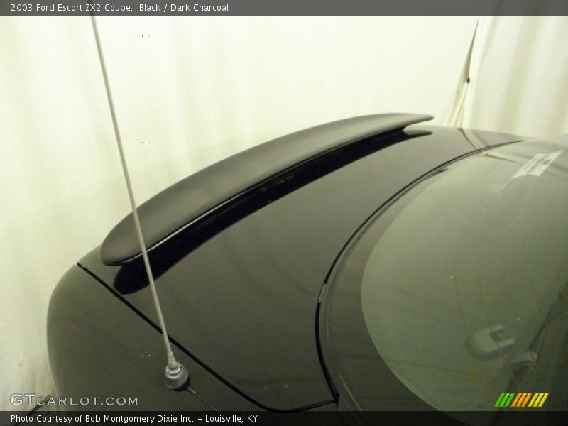 Black / Dark Charcoal 2003 Ford Escort ZX2 Coupe