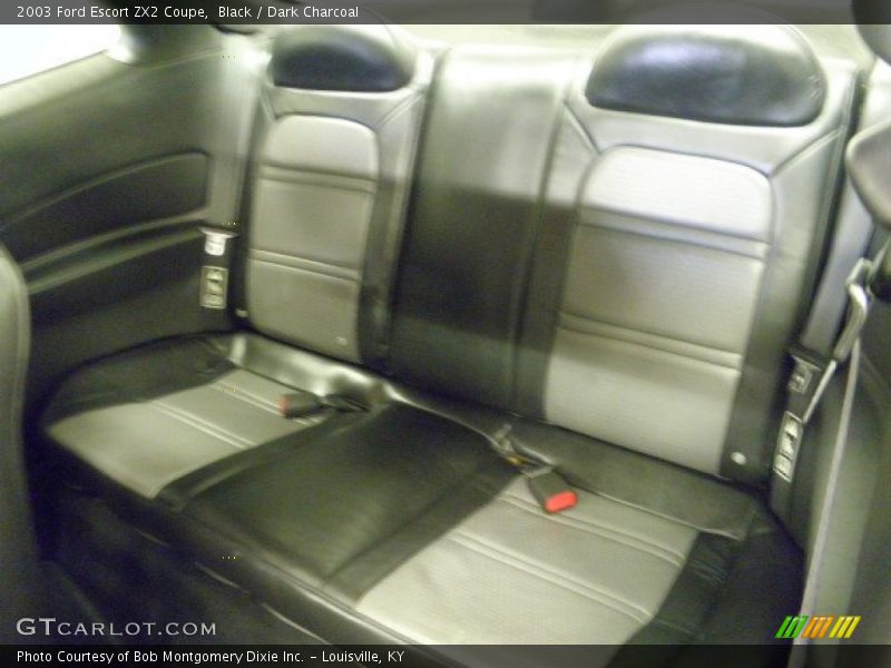 Black / Dark Charcoal 2003 Ford Escort ZX2 Coupe