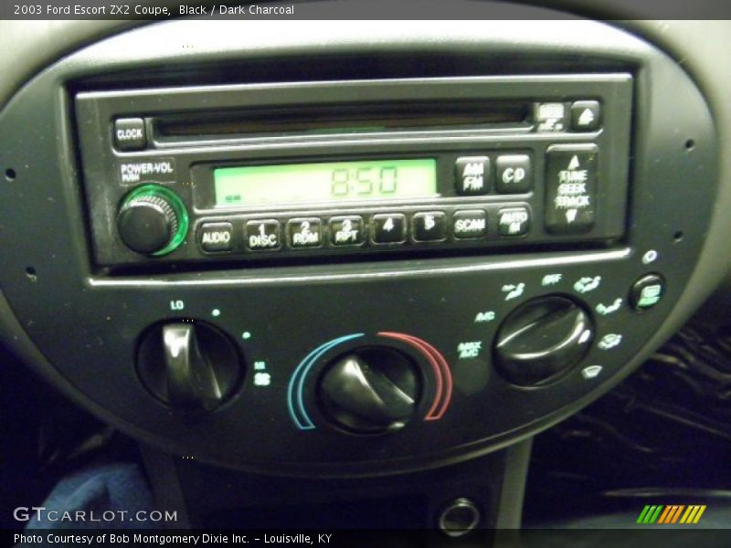 Black / Dark Charcoal 2003 Ford Escort ZX2 Coupe