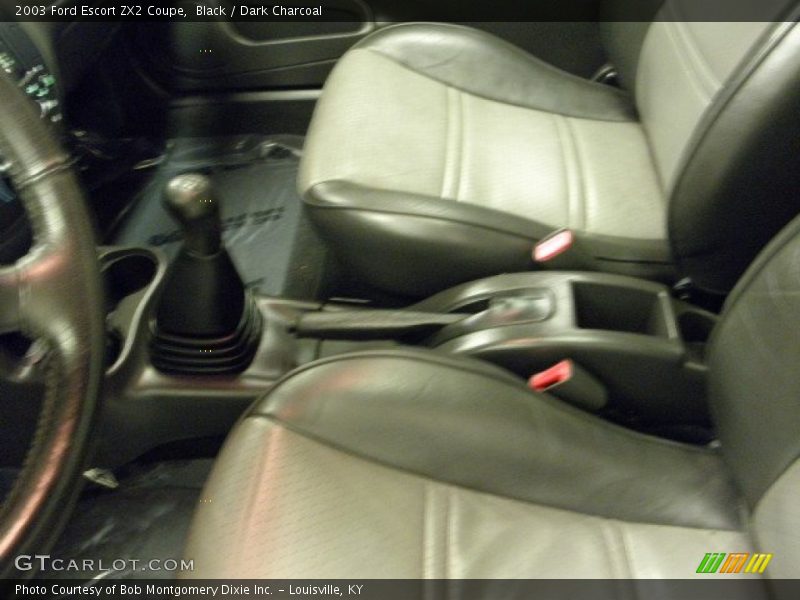 Black / Dark Charcoal 2003 Ford Escort ZX2 Coupe