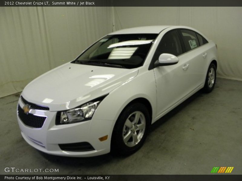 Summit White / Jet Black 2012 Chevrolet Cruze LT