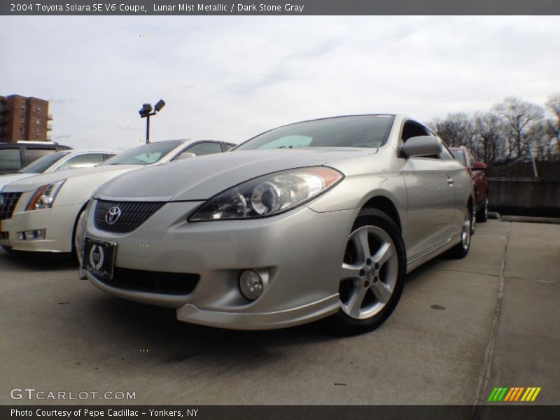 Lunar Mist Metallic / Dark Stone Gray 2004 Toyota Solara SE V6 Coupe