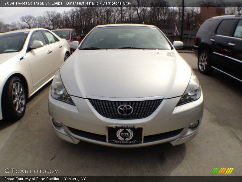 Lunar Mist Metallic / Dark Stone Gray 2004 Toyota Solara SE V6 Coupe