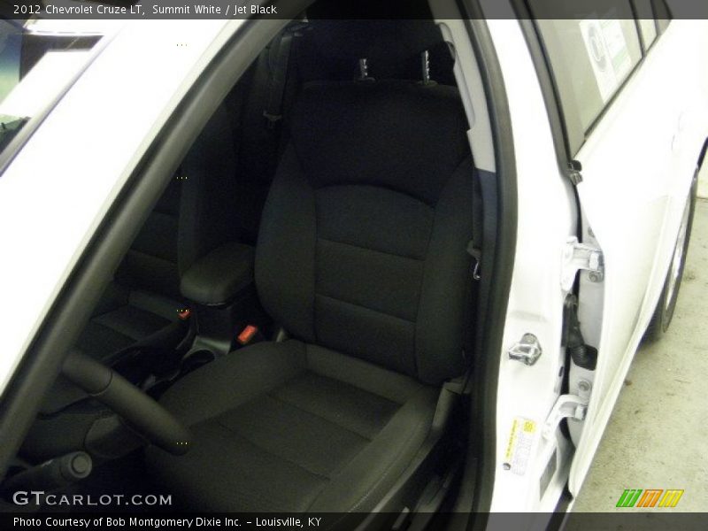 Summit White / Jet Black 2012 Chevrolet Cruze LT