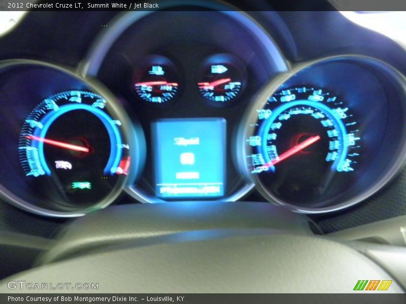 Summit White / Jet Black 2012 Chevrolet Cruze LT