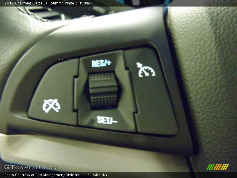 Summit White / Jet Black 2012 Chevrolet Cruze LT