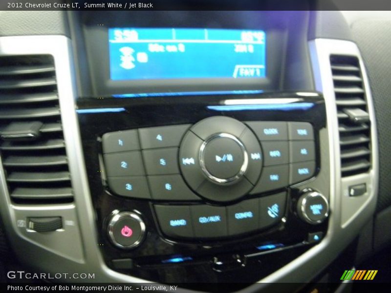 Summit White / Jet Black 2012 Chevrolet Cruze LT