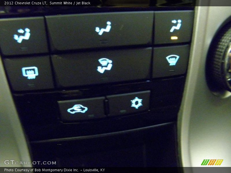 Summit White / Jet Black 2012 Chevrolet Cruze LT