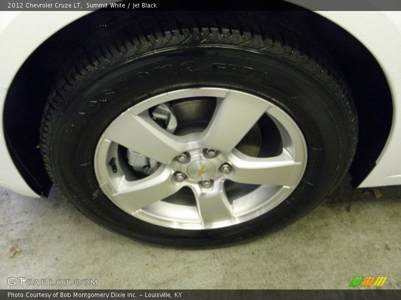 Summit White / Jet Black 2012 Chevrolet Cruze LT