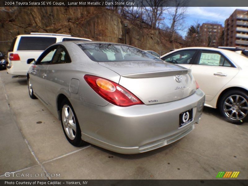 Lunar Mist Metallic / Dark Stone Gray 2004 Toyota Solara SE V6 Coupe