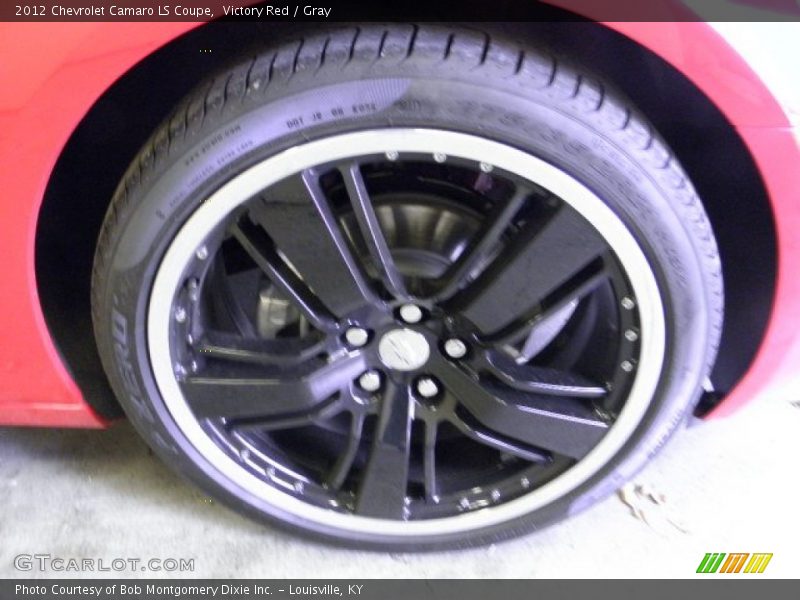 Victory Red / Gray 2012 Chevrolet Camaro LS Coupe