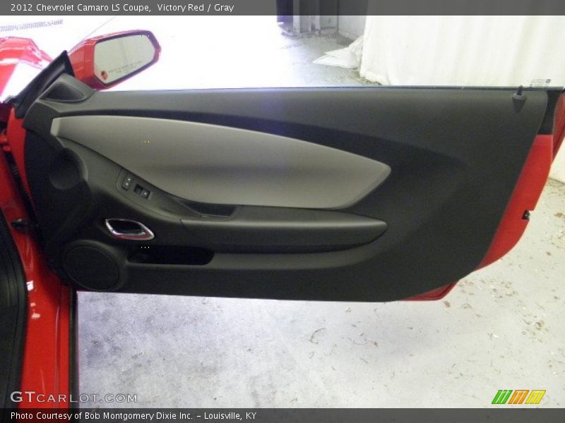 Victory Red / Gray 2012 Chevrolet Camaro LS Coupe