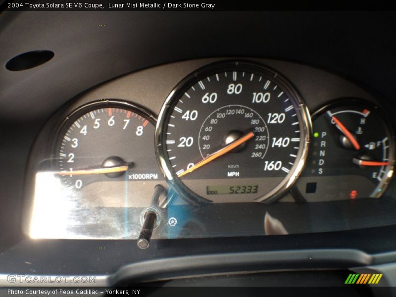 Lunar Mist Metallic / Dark Stone Gray 2004 Toyota Solara SE V6 Coupe