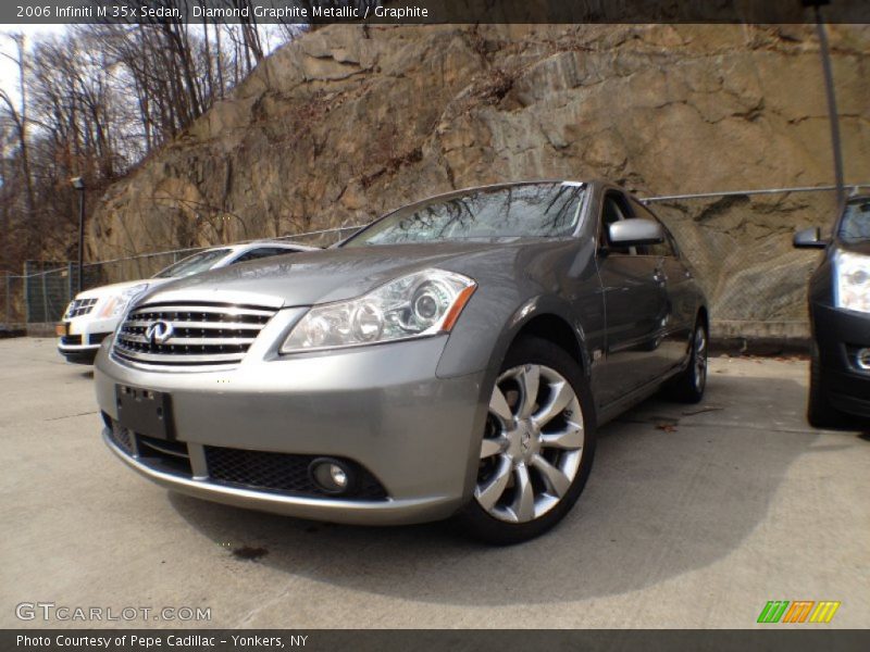 Diamond Graphite Metallic / Graphite 2006 Infiniti M 35x Sedan