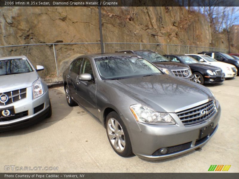 Diamond Graphite Metallic / Graphite 2006 Infiniti M 35x Sedan
