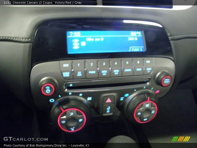 Victory Red / Gray 2012 Chevrolet Camaro LS Coupe